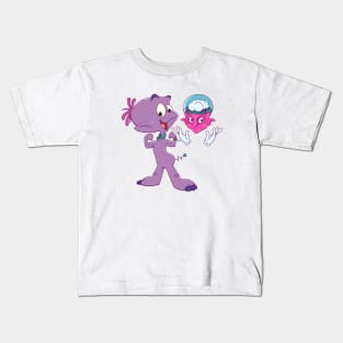 Widget and Mega Brain Kids T-Shirt